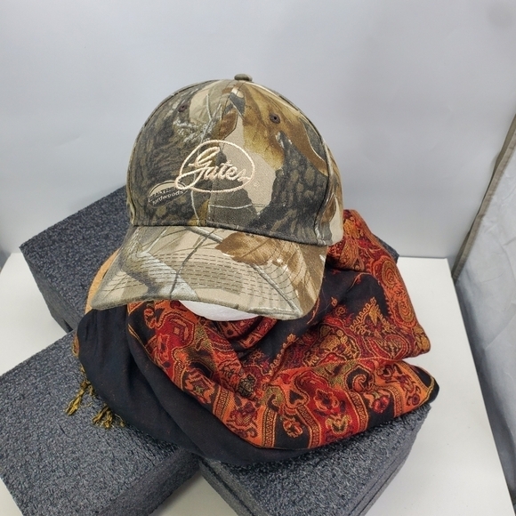 Realtree Camouflage Gates Embroidered Adjustable Strap Hat Cap - Picture 10 of 11